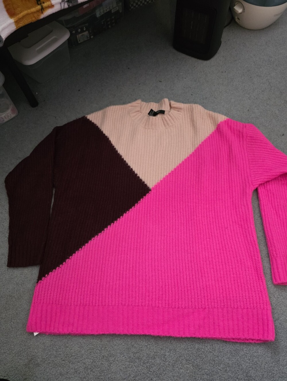 Colorblock Sweater